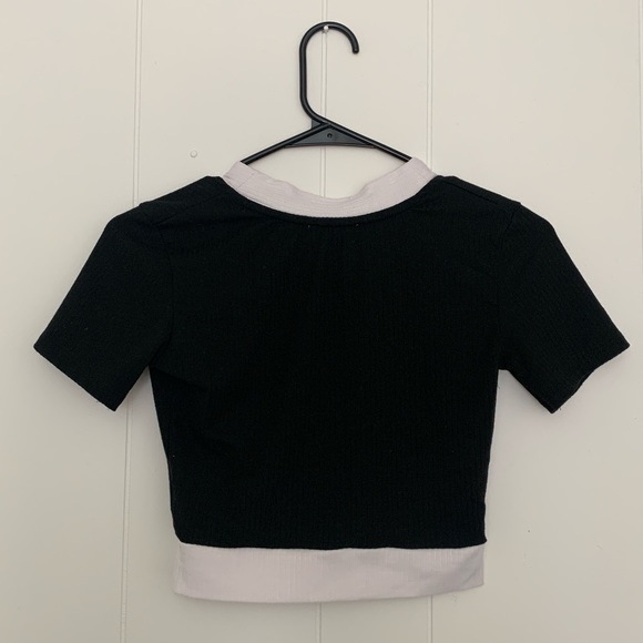 ZARA Wrap Cropped Top - Picture 3 of 3